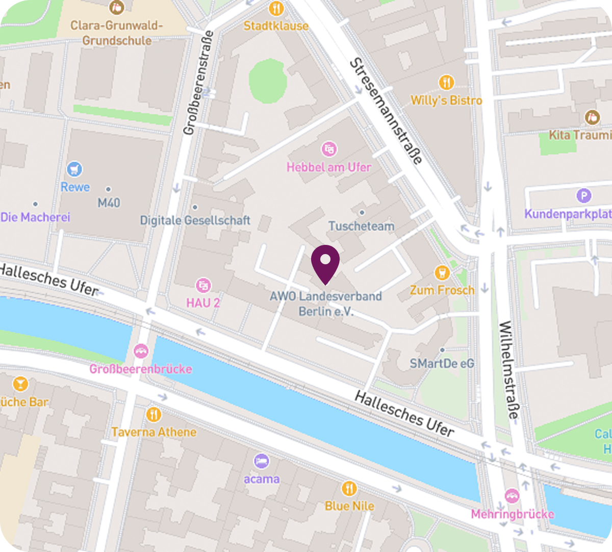 Standortkarte FaMiPA