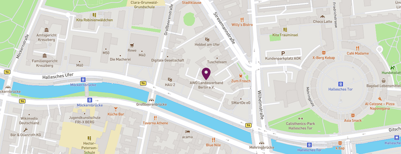 FaMiPA Standort Karte Berlin